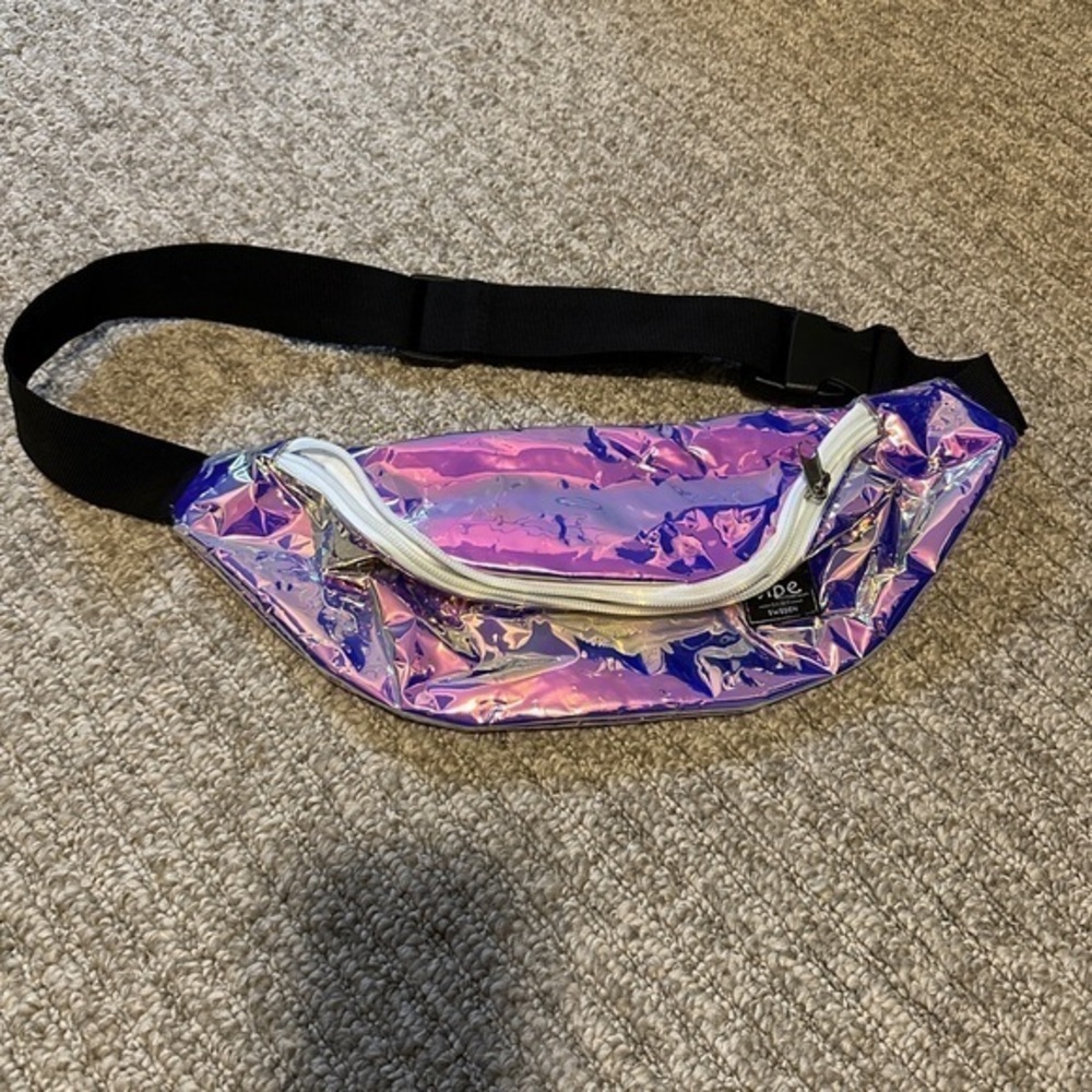 Holographic Pink and Purple Fanny Pack